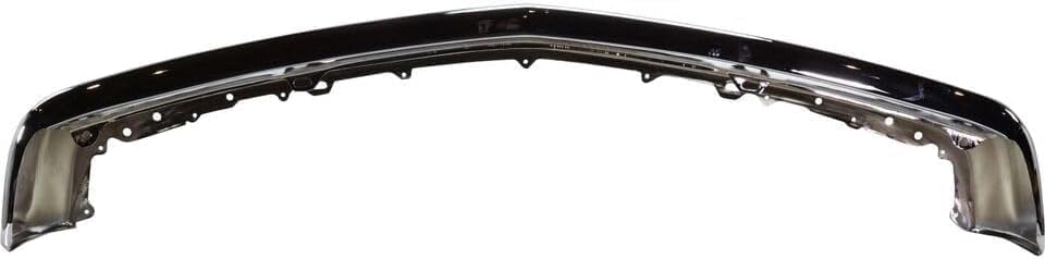 Front Bumper Face Bar Chrome Steel With License Plate Holes Direct Replacement Compatible With 1988-2002 Chevrolet & GMC C/K Series GM1002266 15680830