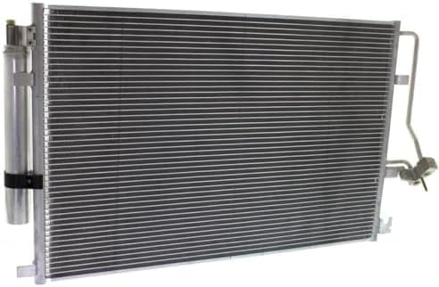 Front A/C Condenser Aluminum Core Direct Replacement Compatible With 2007-2009 Dodge Sprinter / 2007-2013 Freightliner / 2010-2021 Mercedes Benz Sprinter 2500 3500 CH3030247