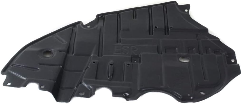 Front Engine Splash Shield Under Cover Left Driver Side Direct Replacement Compatible With 2013-2015 Lexus ES300h / ES350 LX1228138 5144233160