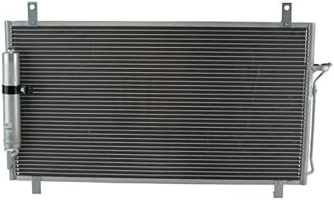 Front A/C Condenser Aluminum Core Direct Replacement Compatible With 2003-2009 Nissan 350Z NI3030149 92100CD00A