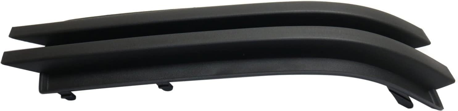 Set Of 2 Front Fog Light Cover Left Driver & Right Passenger Side Direct Replacement Compatible With 2008-2010 Dodge Grand Caravan CH2599104 CH2598104 5113146AA 5113147AA