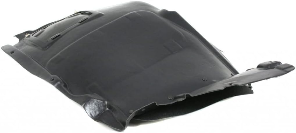 Front Section Fender Liner Right Passenger Side Direct Replacement Compatible With 2008-2013 BMW 1-Series BM1249106 51717180150
