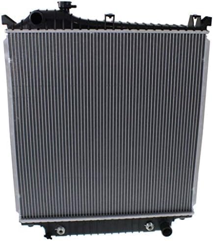 Front Radiator Aluminum Core Direct Replacement Compatible With 2007-2010 Ford Explorer/Mercury Mountaineer FO3010281 8L2Z8005A
