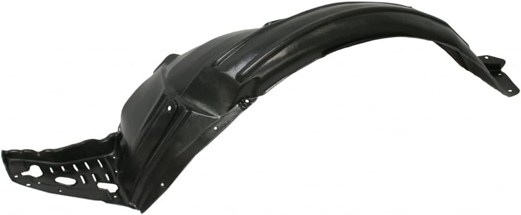Front Fender Liner Left Driver Side Direct Replacement Compatible With 2009-2011 Acura TL AC1248125 74151TK4A00
