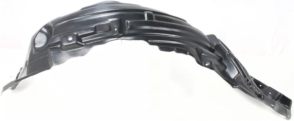 Front Fender Liner Left Driver Side Direct Replacement Compatible With 2008-2015 Mitsubishi Lancer MI1248123 5370A385