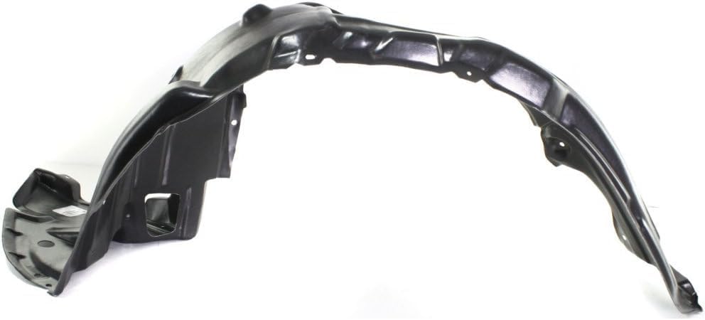 Front Fender Liner Left Driver Side Direct Replacement Compatible With 2008-2014 Lexus IS F LX1248108 5380653030