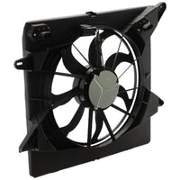 Front Radiator Cooling Fan Assembly Plastic Direct Replacement Compatible with 2010-2016 Cadillac SRX GM3115234 20883034