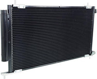 Front A/C Condenser Aluminum Core Direct Replacement Compatible With 2002-2006 Honda CR-V / 2003-2011 Element HO3030124 80110S9A013