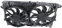 Front Radiator Dual Fan Assembly Direct Replacement Compatible with 2013-2015 Chevrolet Malibu / 2016 Limited / 2014-2019 Impala GM3115249 23131503 20979495-PFM
