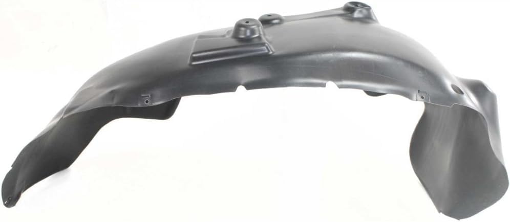 Front Fender Liner Right Passenger Side Direct Replacement Compatible With 2003-2009 Dodge Ram Full Size Pickup CH1249130 CH1251124 55276798AF