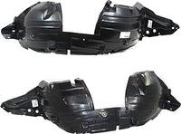 Set Of 2 Front Fender Liner Plastic Left Driver & Right Passenger Side Direct Replacement Compatible With 2007-2012 Nissan Sentra NI1249116 NI1248116 63840ET80A 63841ET80A