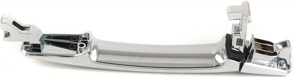 Rear Exterior Door Handle Chrome Left Driver Side Direct Replacement Compatible with 2003-2008 Infiniti FX35 / FX45 / 2008-2013 Nissan Rogue / 2014-2015 Select REPI494701