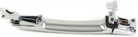Rear Exterior Door Handle Chrome Left Driver Side Direct Replacement Compatible with 2003-2008 Infiniti FX35 / FX45 / 2008-2013 Nissan Rogue / 2014-2015 Select REPI494701