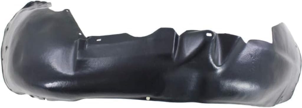 Front Fender Liner Left Driver Side Direct Replacement Compatible With 2003-2006 Audi A4 AU1250103 8H0821171