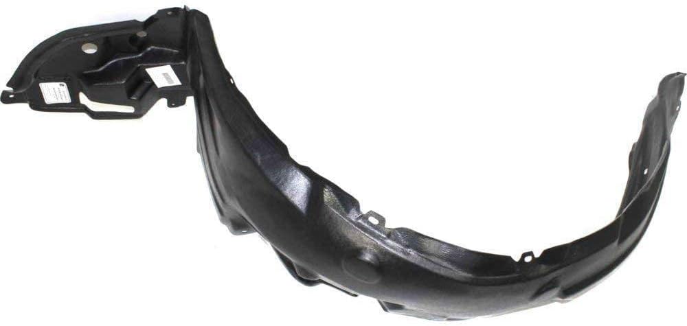 Front Fender Liner Right Passenger Side Direct Replacement Compatible With 2009-2010 Toyota Corolla TO1249149 5387502260