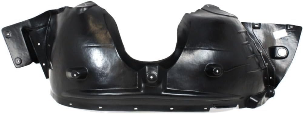 Front Fender Liner Right Passenger Side Direct Replacement Compatible With 2004-2006 BMW X3 BM1249102 51713400054