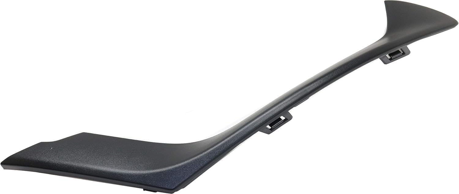Front Bumper Outer Molding Textured Right Passenger Side Direct Replacement Compatible With 2015-2017 Chrysler 200 CH1046110 68214627AA
