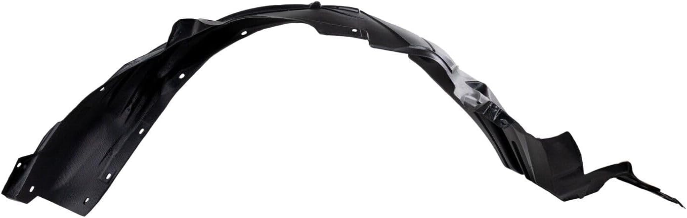 Front Fender Liner left Driver Side Direct Replacement Compatible With 2003-2007 Honda Accord HO1248114 74151SDAA00