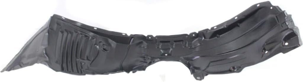 Front Fender Liner Left Driver Side Direct Replacement Compatible With 2010-2011 Mazda 3 MA1248138 BBP356140G