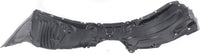 Front Fender Liner Left Driver Side Direct Replacement Compatible With 2010-2011 Mazda 3 MA1248138 BBP356140G