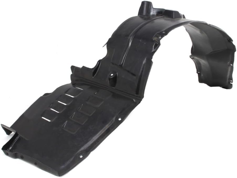 Front Fender Liner Left Driver Side Direct Replacement Compatible With 2006-2011 Mitsubishi Endeavor MI1250110 5370A397
