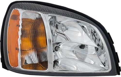 Set Of 2 Front Headlight Assembly Right Passenger & Left Driver Side Direct Replacement Compatible With 2004-2005 Cadillac DeVille GM2502240 GM2503240 19245433 19245434