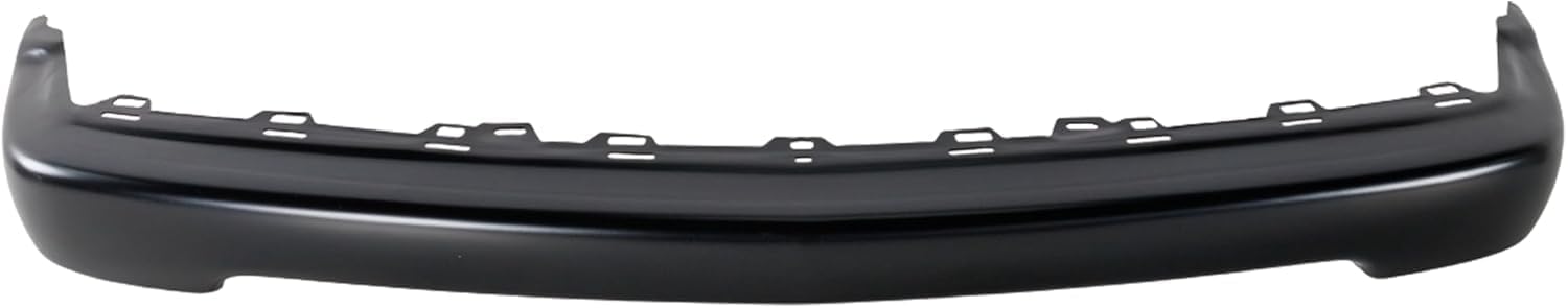 Front Grille + Bumper Primed Steel + Lower Valance Air Deflector Textured Direct Replacement Compatible With 1998-2004 Chevrolet S10 GM1002367 GM1200419 GM1092164 15007660 15048519