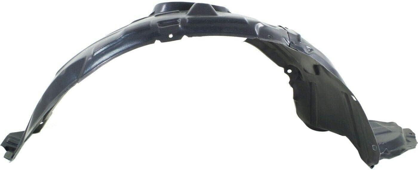 Front Fender Liner Right Passenger Side Direct Replacement Compatible With 2004-2006 Mazda 3 MA1249125 BP4K56130F