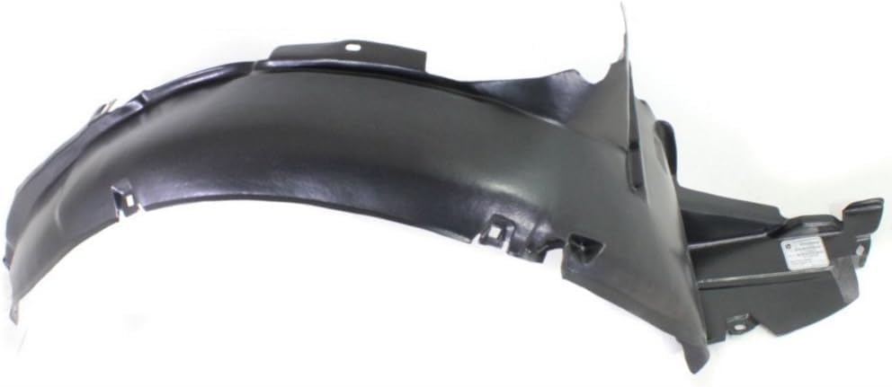 Front Fender Liner Right Passenger Side Direct Replacement Compatible With 2002-2005 Hyundai Sonata HY1249108 868123D000