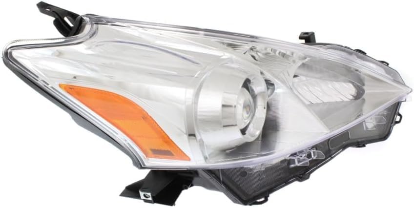 Set Of 2 Front Head Light Assembly Left Driver & Right Passenger Side Direct Replacement Compatible With 2012-2014 Toyota Prius TO2519137 TO2518137 8113047300 8117047300