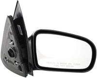 Set Of 2 Front Mirror Manual Adjust Non-Heated Non-Folding Primed Left Driver & Right Passenger Side Direct Replacement Compatible With 1995-2005 Chevrolet Cavalier/Pontiac Sunfire