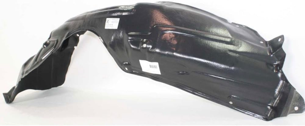Front Fender Liner Right Passenger Side Direct Replacement Compatible With 1995-1999 Toyota Avalon TO1251104 53875AC011