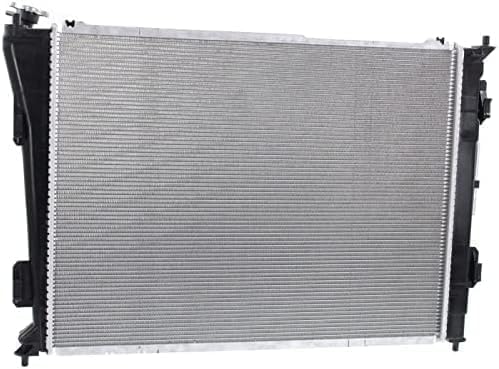 Front Radiator Aluminum Core Direct Replacement Compatible With 2011-2015 Kia Optima / 2011-2014 Sonata HY3010171 HY3010183 253103Q500 253103R700