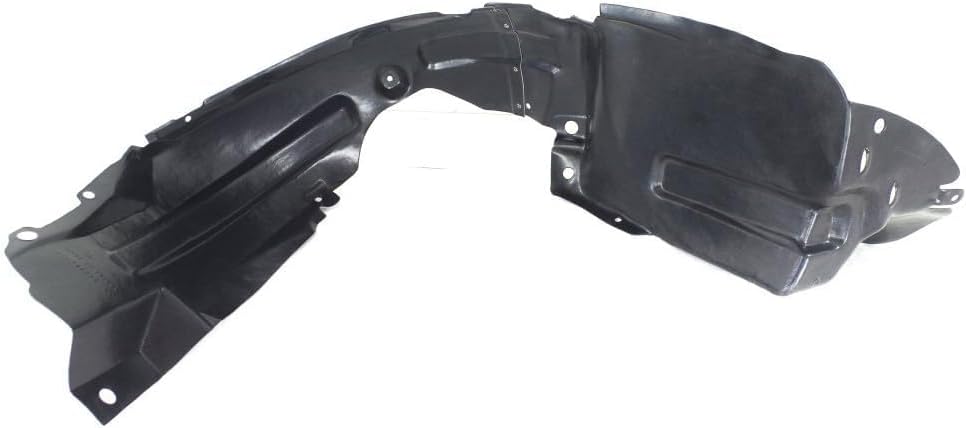 Front Fender Liner Right Passenger Side Direct Replacement Compatible With 2002-2005 Kia Sedona KI1249107 0K53A56131A