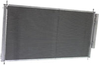 Front AC Condenser Aluminum Core Direct Replacement Compatible With 2012-2015 Honda Civic HO3030157 80110TS4T01
