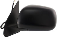 Set Of 2 Front Power Mirror Manual-Folding Non-Heated Plastic Left Driver & Right Passenger Side Direct Replacement Compatible With 2005-2011 Toyota Tacoma TO1320256 TO1321256