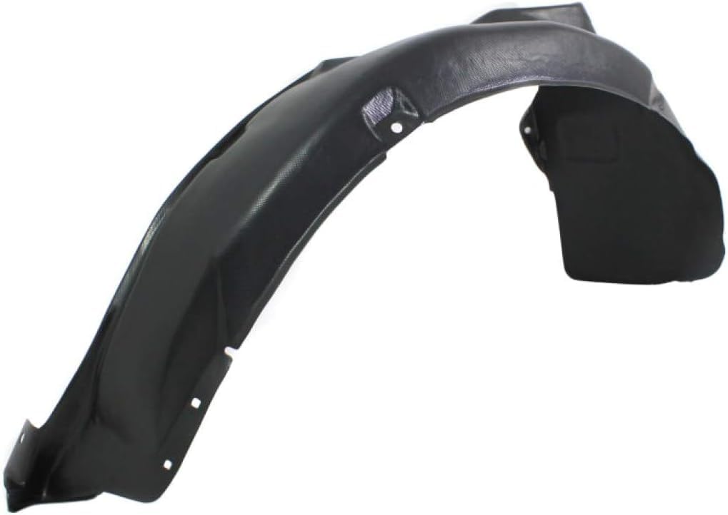 Front Fender Liner Right Passenger Side Direct Replacement Compatible With 2000-2002 Hyundai Accent HY1251105 8681225200