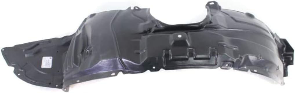 Front Fender Liner Left Driver Side Direct Replacement Compatible With 2010-2011 Mazda 3 MA1248138 BBP356140G