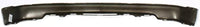 Front Bumper Face Bar Chrome Steel Direct Replacement Compatible With 1998-2004 Chevrolet S10 Pickup GM1002369 15094047