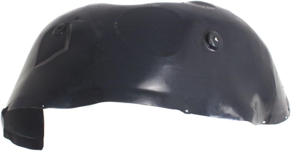 Front Fender Liner Left Driver Side Direct Replacement Compatible With 2007-2010 Chevrolet Silverado 2500HD 3500HD GM1248188 25860904