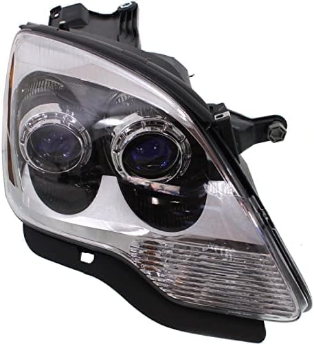 Set Of 2 Front Headlight Assembly Left Driver & Right Passenger Side Direct Replacement Compatible With 2007-2009 GMC Acadia GM2503294 GM2502294 25826765 25826764