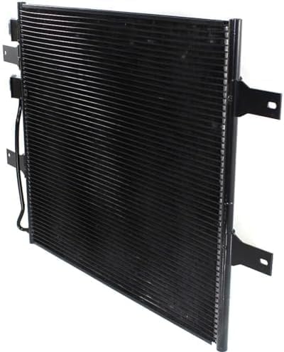 Front AC Condenser Aluminum Core Direct Replacement Compatible With 2007-2009 Dodge Ram Pickup 2500 3500 CH3030239 55057095AA