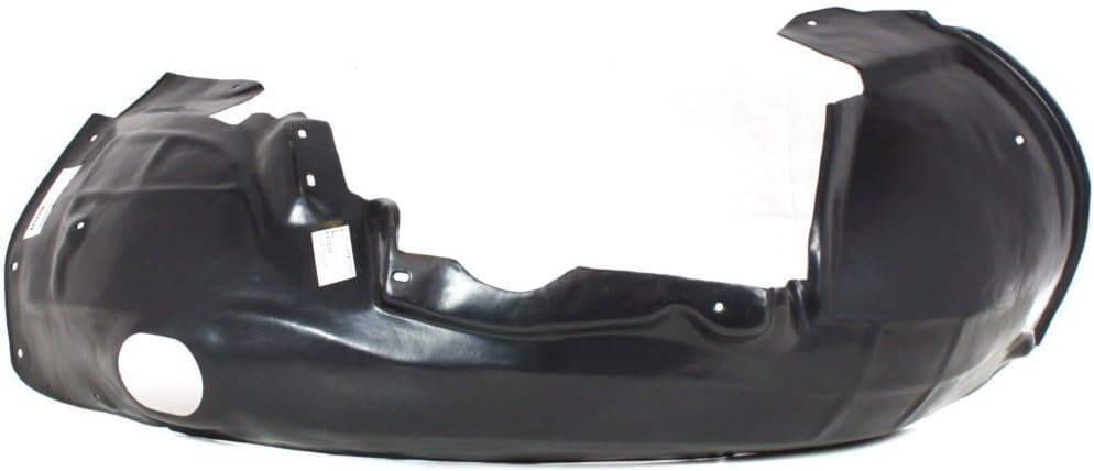 Front Fender Liner Right Passenger Side Direct Replacement Compatible With 2005-2011 Audi A6 AU1250107 4F0821133P-PFM
