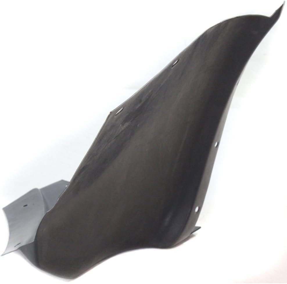 Front Fender Liner Rear Section Left Driver Side Direct Replacement Compatible With 2005-2013 Chevrolet Corvette GM1762102 15806317