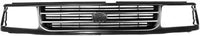 Front Grille Assembly Painted Gray Shell And Insert With Headlight Holes & Emblem Provision Direct Replacement Compatible With 1993-1998 Toyota T100 TO1200191 5311134010