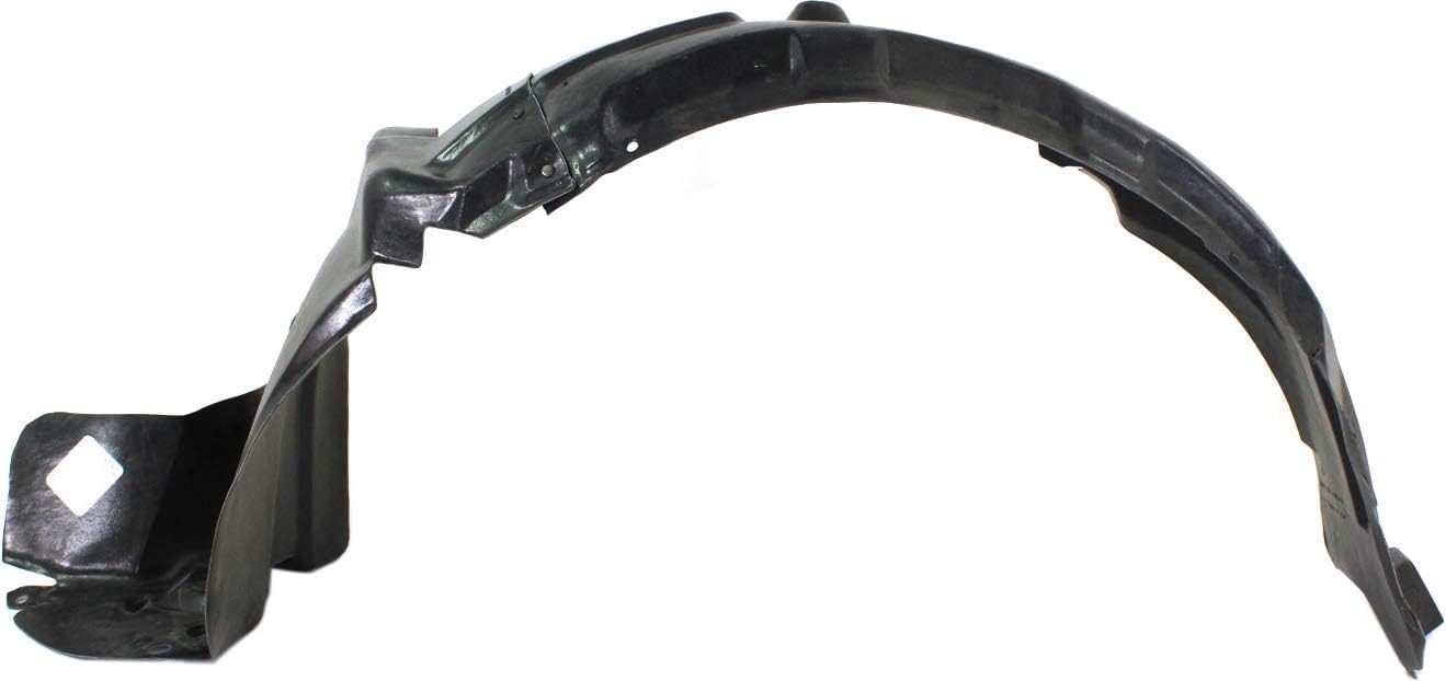 Front Fender Liner Left Driver Side Direct Replacement Compatible With 2002-2005 Kia Sedona KI1248107 0K53A56141A