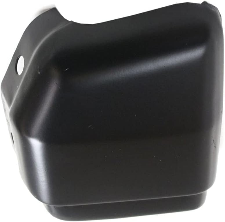 Set Of 2 Front Bumper End Cap Primed With Pad Holes Left Driver & Right Passenger Side Direct Replacement Compatible With 1986-1992 Nissan D21 NI1005106 NI1004134 6202409G01