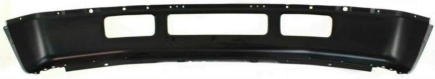 AUTOS PARTS PLUS Front Bumper Primed Steel + Mounting Plate + Outer Brackets + Left Driver and Right Passenger Side Direct Replacement Compatible With 2005-2007 Ford F-250 / F-350 Super Duty FO1002393