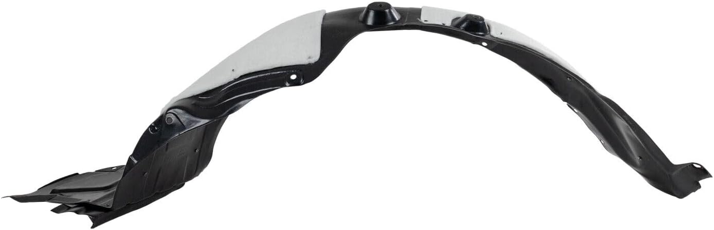 Front Fender Liner Right Passenger Side Direct Replacement Compatible With 2012-2013 Kia Optima KI1249124 868124C100