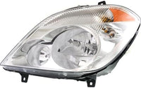 Set of 2 Front Headlight Assembly Right Passenger & Left Driver Side Direct Replacement Compatible With 2007-2013 Dodge/Freightliner/Mercedes Benz Sprinter Van CH2503198 MB2503191